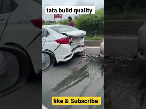 Tata build quality #shorts #youtubeshorts #tata #nexon #altroz #harrier #safari #tigor #tiago
