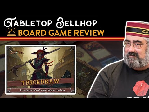 Trickdraw Review, A fast-flipping, race to ten points, card game for up to five player