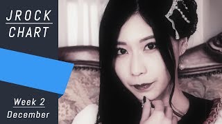 J-ROCK CHART | ORICON | Week 2 of December 2017 - Top 20