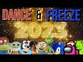 Dance and Freeze 2023 | New Year Freeze Dance | Brain Break | New Year Song | PhonicsMan Fitness