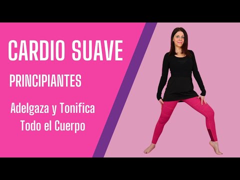 Ejercicios Suaves de Cardio para Principiantes para Adelgazar y Tonificar Todo el Cuerpo.