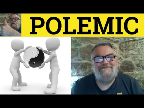 🔵 Polemic Meaning - Polemical Examples - Polemic Definition - Polemic Defined - Formal Vocabulary