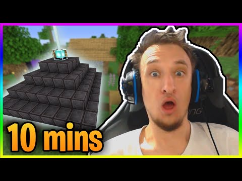 In 10 Minuten den FULL NETHERITE BEACON bauen?!