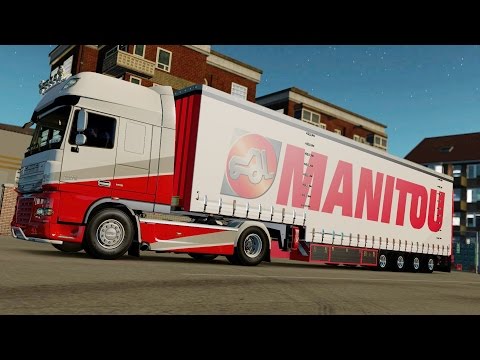 ETS 2 1.26 Project Balkans DAF XF105  Virovitica - Slavonski Brod