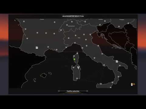 Euro Truck Simulator 2 4k UHD - Start career island Corsica