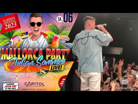 MALLORCAPARTY IM CAPITOL MIT JULIAN SOMMER!!🥳🤟 #capitol #hagen #mallorcaparty #party