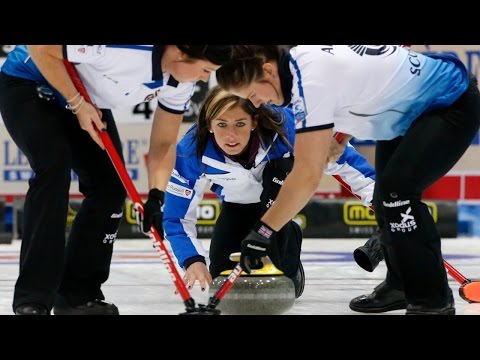 CURLING: SCO-CAN World Women's Chp 2015 Draw 4 - HIGHLIGHTS