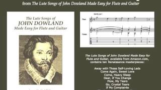 The Lowest Trees Have Tops (flute and guitar), by John Dowland