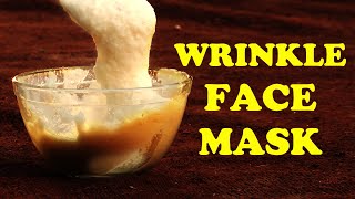 NATURAL REMEDIES FOR WRINKLES AROUND MOUTH | BEST ANTI AGING FACE MASK HOMEMADE
