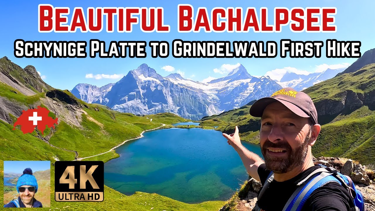 Embark on a hike to Lake Bachalpsee through virtual tour.