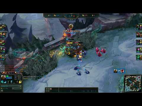 Illaoi Outplay 1 v 2 Urgot and Lee Sin