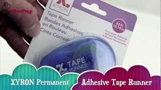 Xyron Permanent Adhesive Tape Runner Demo