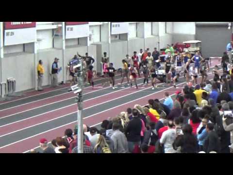 YSU 1-9-2016 - GIRLS 60m Dash Finals - Eva