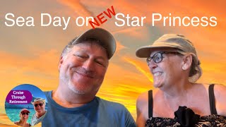 Join us for our First Sea Day on the NEW Star Princess for It's First Transatlantic Cruise!