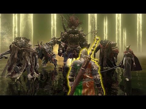 ONE +100 Soldier of Godrick VS ALL Demigods - Elden Ring