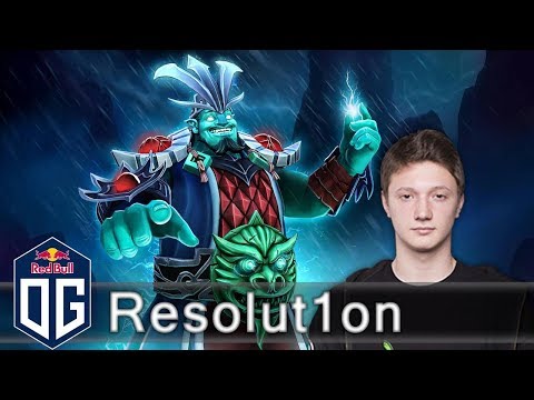 OG.Resolut1on Storm Spirit Gameplay - Ranked Match - OG Dota 2.