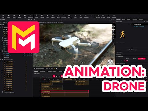 Maverick Render Product Viz Animation Drone