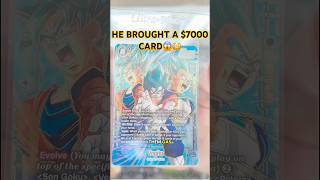 He Brought A $7000 Card