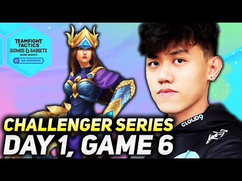 TFT SET 6.5 CHALLENGER SERIES DAY 1: SIVIR AUTOS ENTIRE BOARD!! | Teamfight Tactics Patch 12.5B