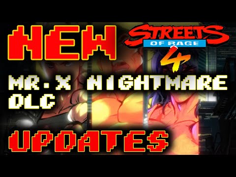NEW Streets of Rage 4 Mr.X Nightmare DLC Update