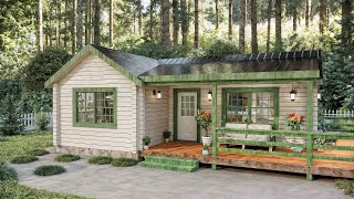 Inside a 7x12m Small House | Efficient Layout & Stylish Design Ideas