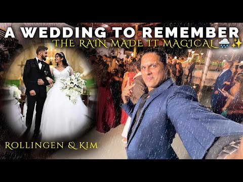 Rollingen & Kim’s Wedding Was Pure Vibe — Even in the Rain!