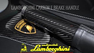 Lamborghini Gallardo Center Console removal & carbon E brake install