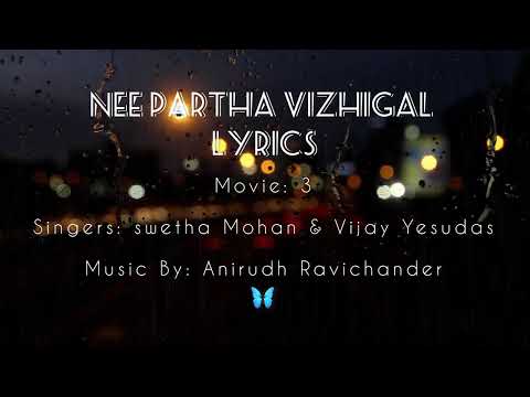 Nee Partha Vizhigal Lyrics