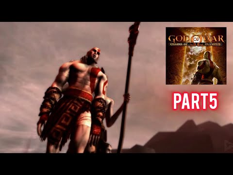 CHARON THROW OFF THE SHIP! KRATOS GOT ANGRY MORE! (God of war: Chains of Olympus) Psp Part 5
