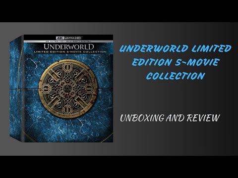 UNDERWORLD LIMITED EDITION 5-MOVIE Collection: Unboxing and Review