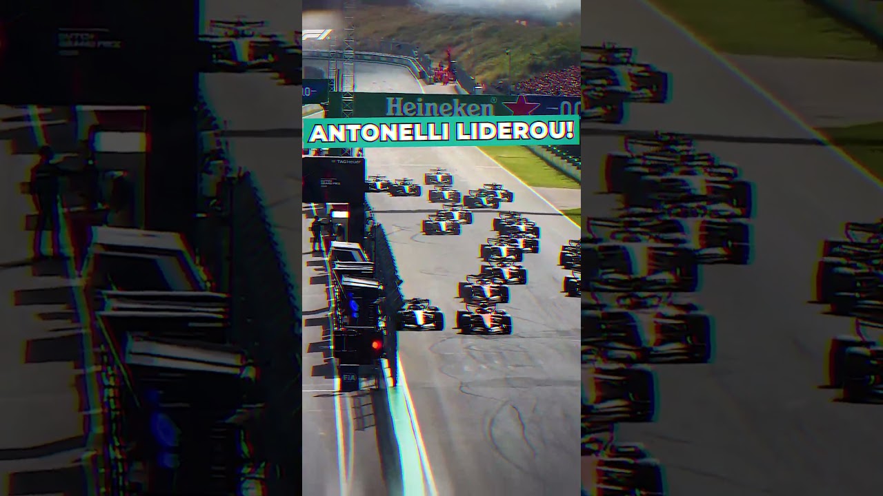 Antonelli NÃO BRINCOU na Largada!