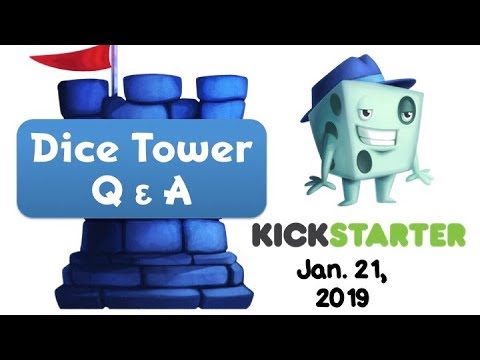 Live Q & A with Tom Vasel - January 21, 2019 (Kickstarter Edition!)