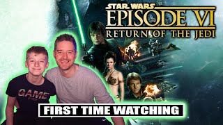 Star Wars: Return Of The Jedi (13 Year Old Son&#39;s First Time Watching REACTION)