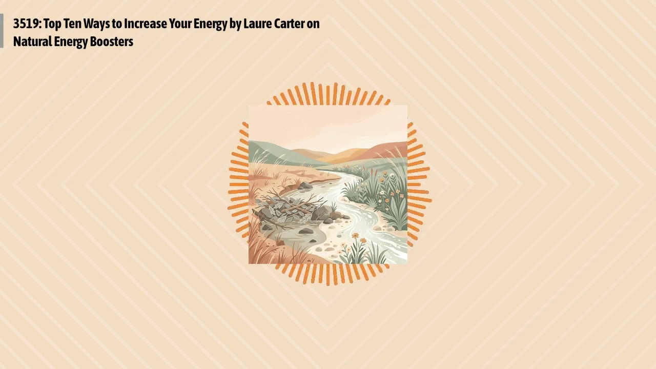 3519: Top Ten Ways to Increase Your Energy by Laure Carter on Natural Energy Boosters | Optimal...