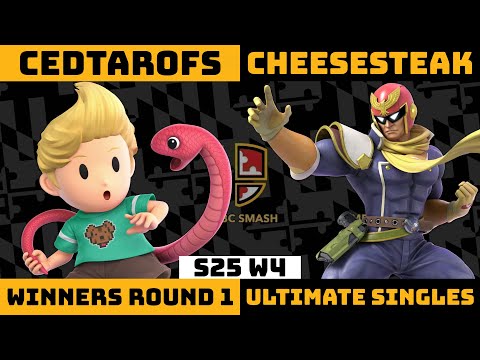Retriever Rumble #68 Winners Round 1 - CedtaroFS (Lucas) vs. Cheesesteak (Captain Falcon) Smash Ult