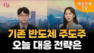 [장전썰전] 기존 반도체 주도주, 오늘 차익실현 해야할까? [오전 6시 44분]