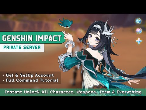 Genshin Impact Private Server 6.0 Full SetUp, New Command & Gameplay Tutorial