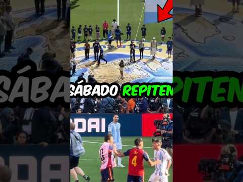No puede ser, el sábado repiten la final de España y Argentina, confirmado.