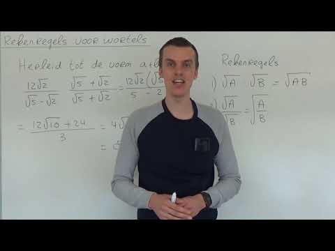 Rekenregels voor wortels (VWO wiskunde B)
