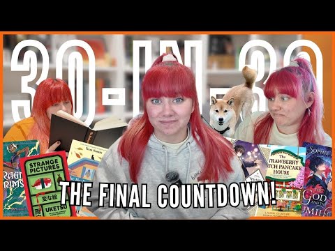 The Final Cram for 30 Books in 30 Days! 😰