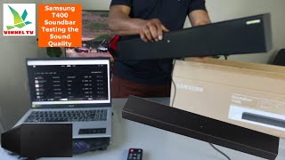 Samsung T400 Soundbar Testing the Sound Quality
