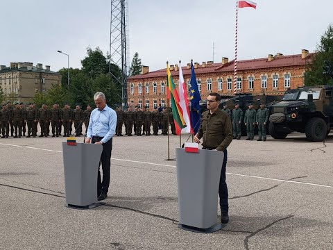 Suwałki. Spotkanie premiera Polski z prezydentem Litwy