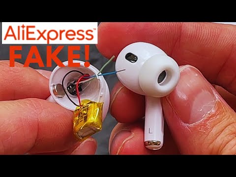 Fake Apple Airpod Pro 2 On AliExpress (BRAKES WHILE FILMING)