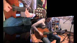 JamUp pro using an acoustic nylon strings guitar