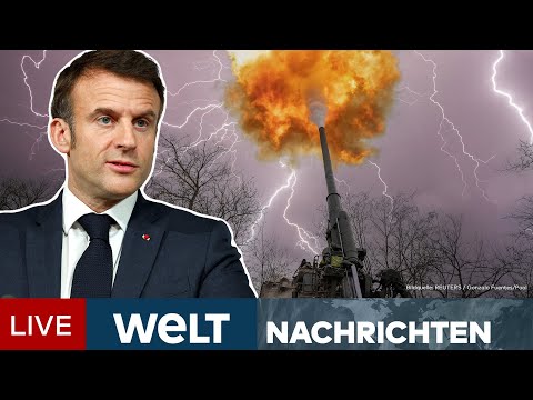 PUTINS KRIEG: Ukraine-Hilfe - Macron schließt Truppen für Ukraine nicht aus | WELT Newsstream