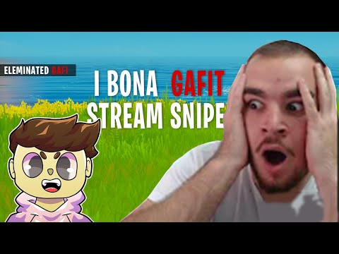 E KENA MBYT GAFIN NË FORTNITE (SHUME QESHARAKE)