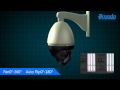 High Speed PTZ 22X Zoom Security Camera With Upgraded Menu Function CM Z2213GY
