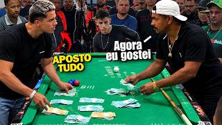O MAYCON DE TEIXEIRA FOI PRO TUDO OU NADA CONTRA O GUSTAVINHO...