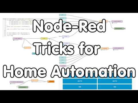 #128 Node-Red Tricks for Home Automation (JS, Audio, SQlite, Alexa, Mosquitto MQTT etc.)