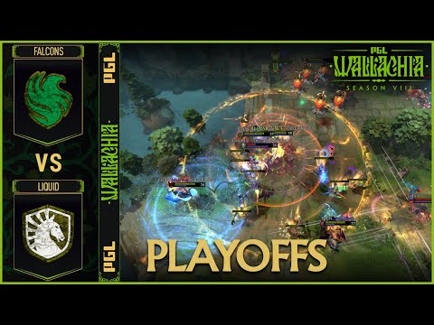 LOSER IS OUT! FALCONS vs LIQUID - HIGHLIGHTS - PGL Wallachia Season 8 | DOTA2